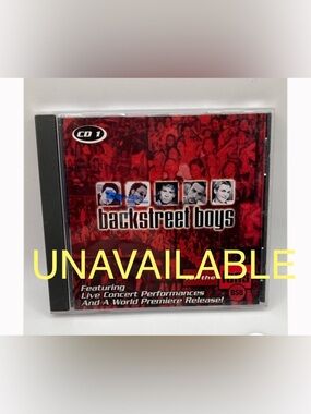 Backstreet Boys: For The Fans CD 1 (Burger King Exclusive, 2000) Y2K